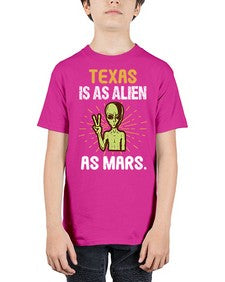 Texas is as alien as mars 39# - ufo - Youth Tee Unisex