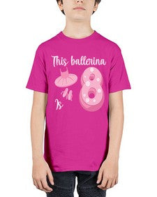 Th birthday ballet dancer ballerina 46# - ballet - Youth Tee Unisex