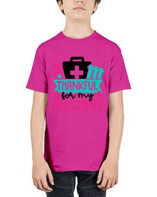 Thankful For My Patience Style Style 1492# - nurse - Youth Tee Unisex