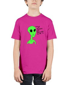 Thanks for beliving in me alien 5# - ufo - Youth Tee Unisex