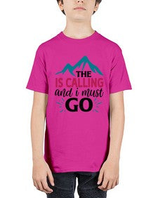 The Is Calling And I Must Go 1620# - tea - Youth Tee Unisex