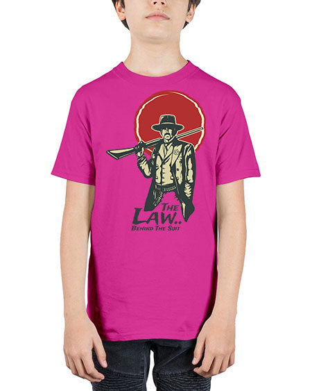 The Law Behind The Suit 1520# - lawyer - Youth Tee Unisex
