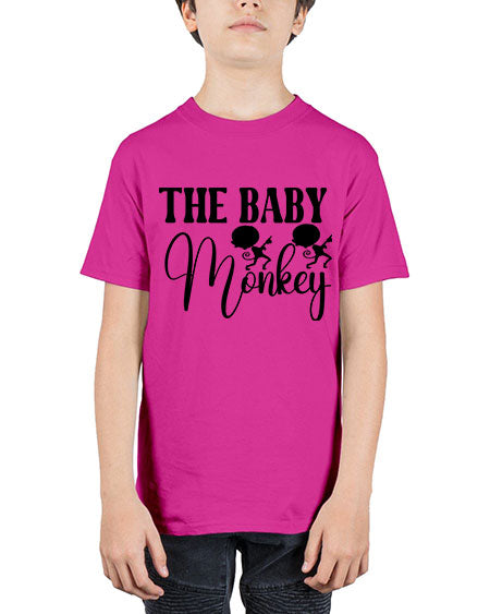 The baby monkey  - monkey - Youth Tee Unisex