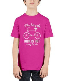 The bicycle kick is not easy to do 3# - bicycle - Youth Tee Unisex