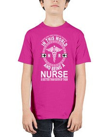 There are two kinds of People1538# - nurse - Youth Tee Unisex