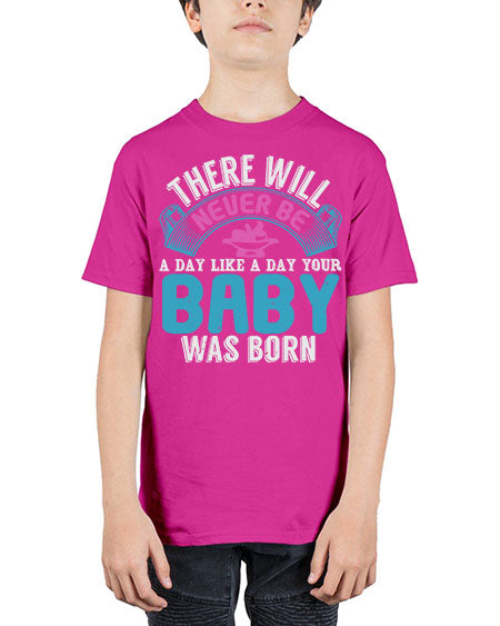 There will never be like when a baby is born Style 228# - baby - Youth Tee Unisex