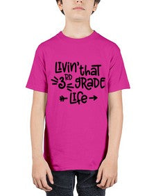 Third Grade Life 967# - third grade - Youth Tee Unisex
