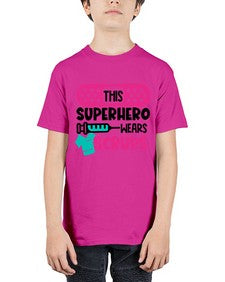 This Superhero Wears Scrubs Style Style 1565# - nurse - Youth Tee Unisex