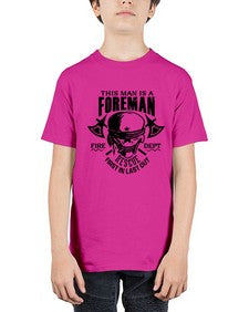 This man is 1166# - skull and bones - Youth Tee Unisex