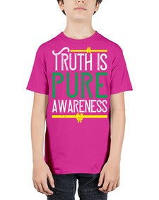 Truth is pure awareness Style 10# - Self awareness - Youth Tee Unisex