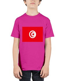 Tunisia 2014# - world flags - Youth Tee Unisex