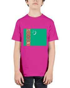 Turkmenistan 2019# - world flags - Youth Tee Unisex