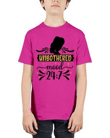 Unbothered mood Style 2# - black girls or women - Youth Tee Unisex