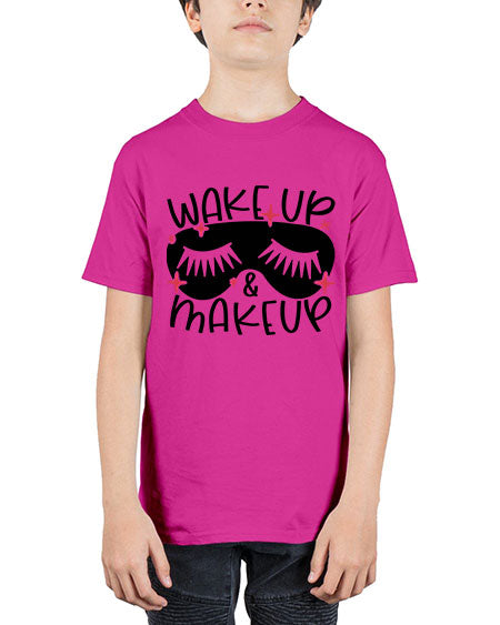 Wake Up Makeup Style 8# - beauty - fashion - Youth Tee Unisex