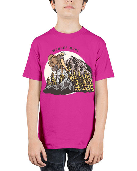 Wander More 3# - nature - Youth Tee Unisex
