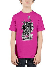 Warrior Skull Files 1208# - skull and bones - Youth Tee Unisex