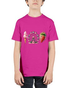Watercolor Strawberry Fair 1693# - strawberry - Youth Tee Unisex