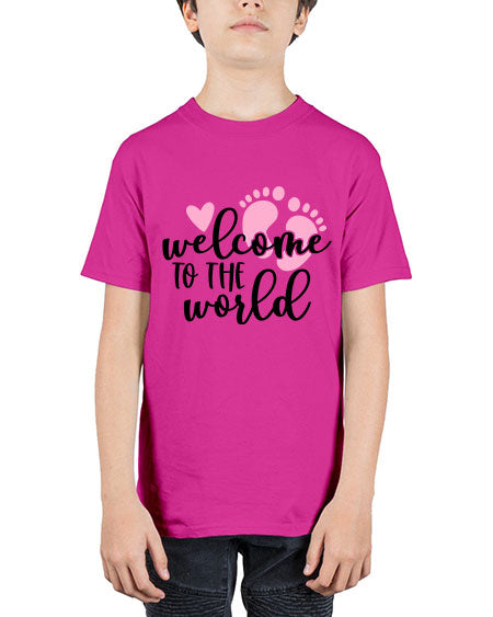 Welcome To The World Style 470# - baby - Youth Tee Unisex