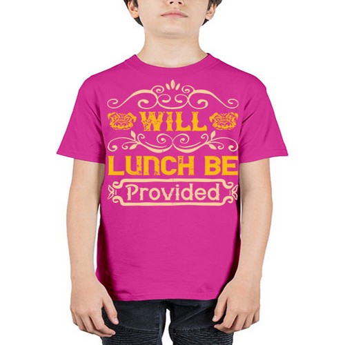 Will Lunch Be Provided Style 7# - dogs - Youth Tee Unisex