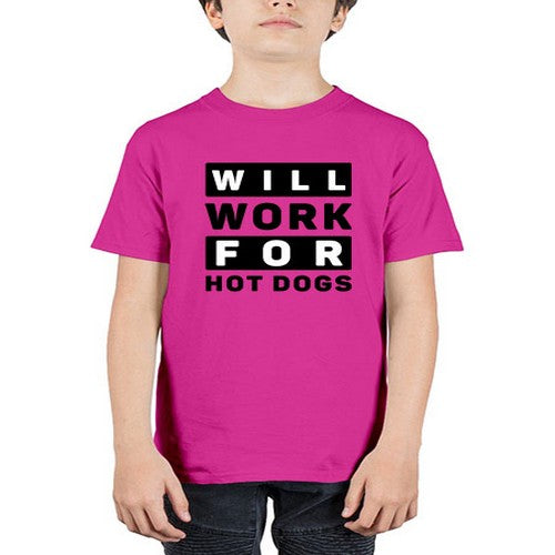 Will Work For Style 1# - dogs - Youth Tee Unisex