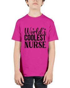 Worlds Coolest Nurse 1669# - nurse - Youth Tee Unisex