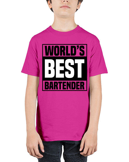 Worlds best Style 479# - bartender - Youth Tee Unisex