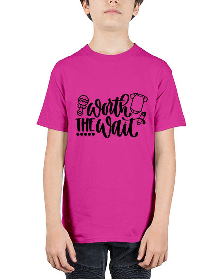 Worth The Wait Style 475# - baby - Youth Tee Unisex