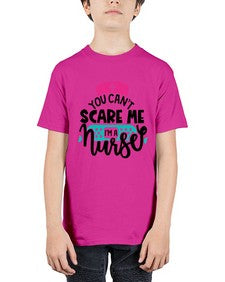 You Cant Scare Me Im A Nurse Style Style 1679# - nurse - Youth Tee Unisex