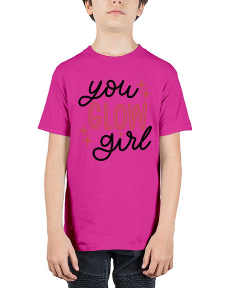You Glow Girl Style 5# - beauty - fashion - Youth Tee Unisex