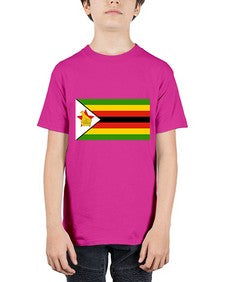 Zimbabwe 2161# - world flags - Youth Tee Unisex