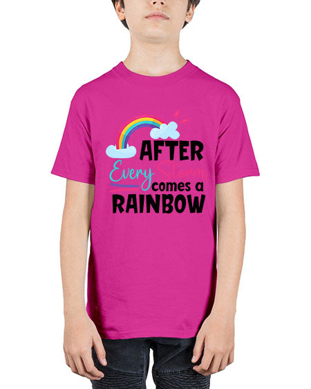 after every storm comes a rainbow Style 16# - baby - Youth Tee Unisex