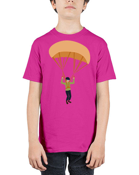 all in one 13# - parachute - Youth Tee Unisex