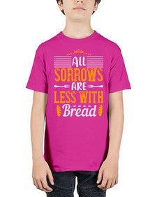 all sorrows are less with bread 16# - cooking - Youth Tee Unisex
