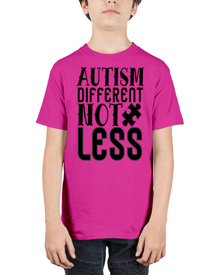 autism different not less 5214# - autism - Youth Tee Unisex