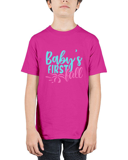 babys first fall Style 38# - baby - Youth Tee Unisex