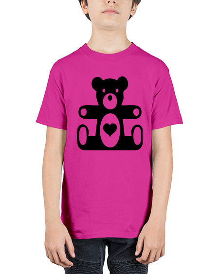 bear with heart 47# - bears - animals - Youth Tee Unisex