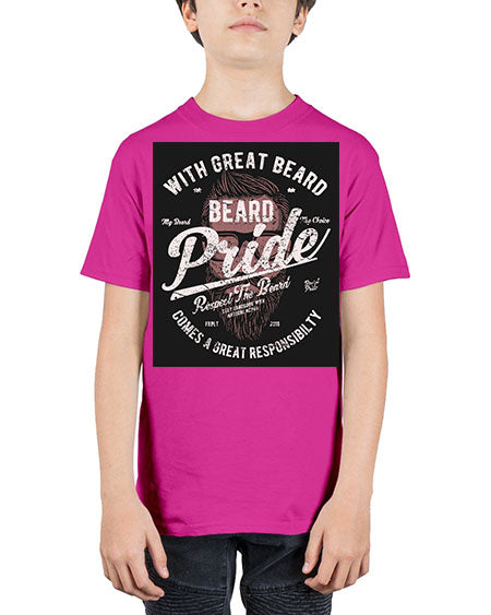 beard pride 51# - bears - animals - Youth Tee Unisex