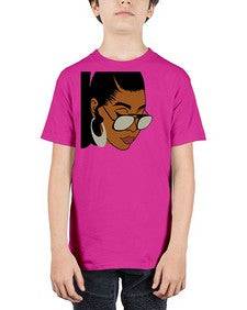 black afro 42# - black girls or women - Youth Tee Unisex