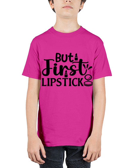 but first lipstick 4# - beauty - fashion - Youth Tee Unisex