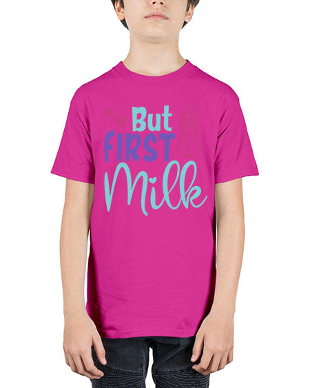 but first milk Style 49# - baby - Youth Tee Unisex
