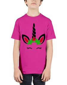 christmas unicorn 81# - unicorn - Youth Tee Unisex