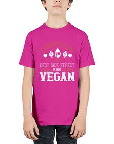 compassion is the best side effect of being vegan 877# - vegan - Youth Tee Unisex