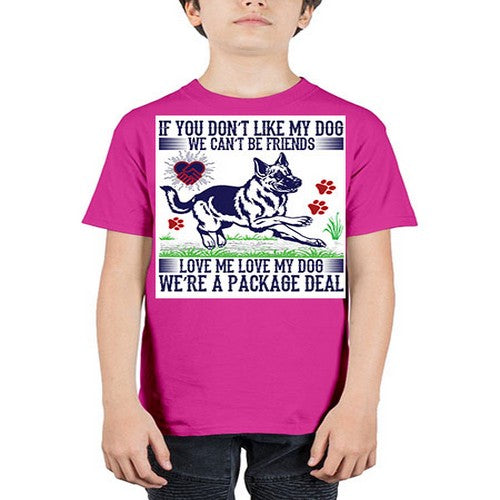 dog t shirt design 95# - dogs - Youth Tee Unisex