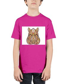ethnic boar 417# - mandala - Youth Tee Unisex