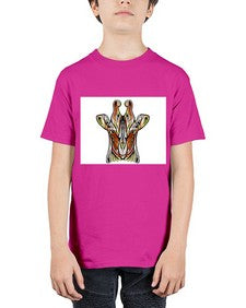 ethnic giraffe 425# - mandala - Youth Tee Unisex