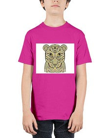ethnic leopard 429# - mandala - Youth Tee Unisex