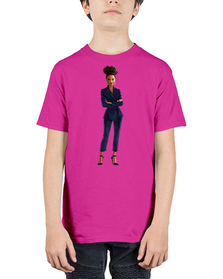 fashion girl in indigo 27# -  fashion - Youth Tee Unisex