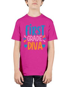 first grade divaaa 130# - first grade - Youth Tee Unisex