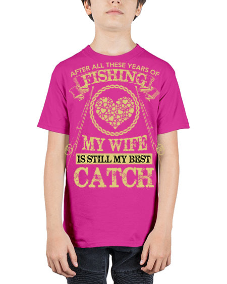 fishing 26# - shark-fish - Youth Tee Unisex