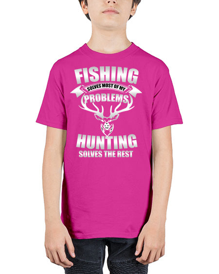 fishing 29# - shark-fish - Youth Tee Unisex